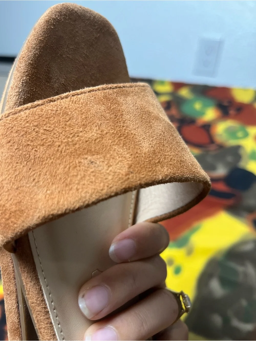 Jason Wu tan genuine leather sandals size 6.5